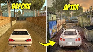 GTA San Andreas RTX 4090 FULL GAME All Missions 4K Gameplay GTA SA Remastered Graphics Mods [upl. by Ruffi856]