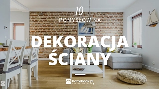 Jak udekorować ścianę 10 pomysłów na dekorację ściany aranżacja wnętrz projekty [upl. by Paz]