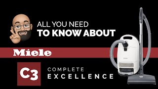 Miele Complete C3 Excellence Demo and Review  Vacuum Warehouse [upl. by Kosak3]