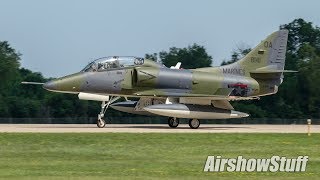 Warbird Arrivals and Departures  Monday Part 2  EAA AirVenture Oshkosh 2017 [upl. by Anabel]