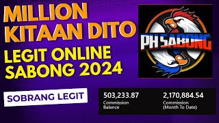 LEGIT ONLINE SABONG SA NGAYON 2024 ANG BILIS NG CASH OUT HOW TO REGISTER ONLINE SABONG 2024 [upl. by Nowahs93]