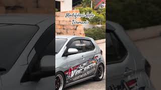 All New Ayla Modifikasi simple keren abis shorts trending daihatsuayla automobile storywa [upl. by Milewski]