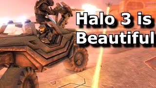 Halo 3s Warthog Run is beautiful [upl. by Nylanna]