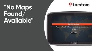 What to do if your device displays No Maps Found [upl. by Katharyn]