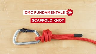 How to Tie a Scaffold Knot  CMC Fundamentals Learn Your Knots [upl. by Gayner596]