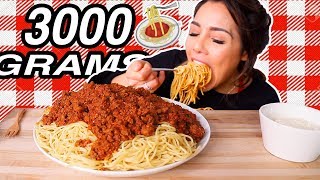 SPAGHETTI BOLOGNESE RECIPE 먹방 MUKBANG 스파게티 VERONICA WANG EATS [upl. by Ailiec259]