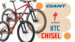 Specialized Chisel vs Giant XTC cual es la mejor bici para carreras de cross country [upl. by Adiv123]