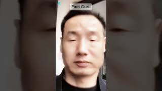 Why do Chinese people have small eyes  3 fact guru  viralvideo shortsvideo [upl. by Eneloc]