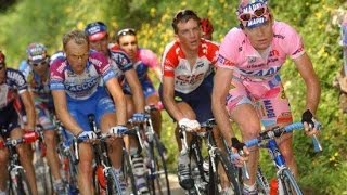 Giro dItalia 2002 Highlights  Mario Cipollini Tyler Hamilton Paolo Savoldelli [upl. by Kopple]