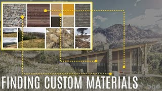 Revit Tutorial  Finding Custom Materials for Revit Renderings [upl. by Siobhan]