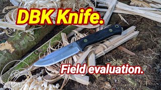 DBK Knife review part 2 field evaluation [upl. by Meijer]