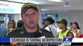 Avanzan operativos en la Terminal de Barranquilla para temporada decembrina [upl. by Kaz]