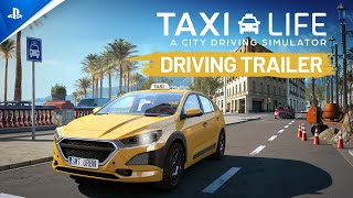 Taxi Life A City Driving Simulator  Driving Gameplay Trailer  PS5 Games [upl. by Naillimxam]