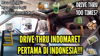 NYETIR 100X DRIVE THRU DI INDOMARET MBAKNYA BOSEN PART 1 [upl. by Ardnosal]