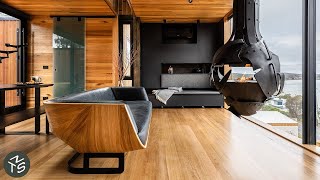 NEVER TOO SMALL 40sqm430sqft Tiny Cabin  The Pod [upl. by Schechter]