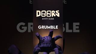 GRUMBLE  Doors Entity Guide doors doorsroblox shorts [upl. by Anevad]