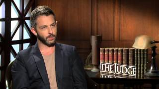 The Judge Jeremy Strong Official Movie Interview  ScreenSlam [upl. by Elik]