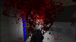 Brutal Doom 64 v2 666  Hell2Pay Map01 [upl. by Ojibbob]