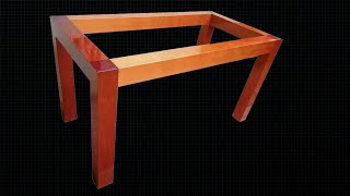 quotCOMO HACER UNA MESA DE MADERAquot MUY FUERTE 100 Madera  Barnizado  Luis Lovon [upl. by Faunie]