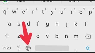 How To Change Language in Keyboard  Mobile Me Keyboard Language Kaise Badle [upl. by Arobed542]