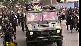 Burial Of President John Evans Atta Mills Cortege Passes Through Some Principal Streets Of Accra [upl. by Aloise]