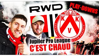 RWDM vs COURTRAI  Le RWDM sincline  le maintien en jeu  VLOG 81 [upl. by Hollerman]