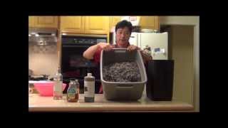 Making Bokashi Bran with Shredded Newspaper [upl. by Trawets571]