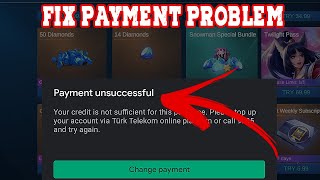 How To Fix Google Play Payment UNSUCCESSFUL  This Payment Method Has Been Declined  MLBB 2021 [upl. by Suqram]