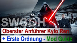 SWGOH  Oberster Anführer Kylo Ren und seine Erste Ordnung  Mod Guide [upl. by Dloraj]