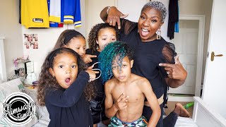 OMG WE DYED OUR SONS MIXED HAIR ELECTRIC BLUE [upl. by Bevus]