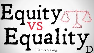 Equity vs Equality Philosophical Distinction [upl. by Nayar967]