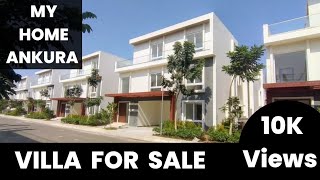 MY HOME ANKURA  VILLA FOR SALE  272sq yards  3222sft  Call  9121129480 [upl. by Bernardina]