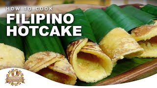 How to Cook Filipino Hotcake Simple and Easy Recipe [upl. by Fagin]