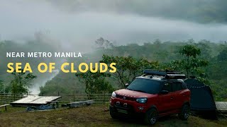 BREATHTAKING SEA OF CLOUDS IN TANAY RIZAL  SUZUKI SPRESSO [upl. by Silisav908]