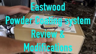 Eastwood Powder Coating system Review amp Modifications [upl. by Rinee]