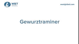 How to say it Gewurztraminer [upl. by Glynnis]