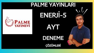 PALME EKSTRA ENERJİ AYT 5 MATEMATİK ÇÖZÜMLERİ [upl. by Damalus]