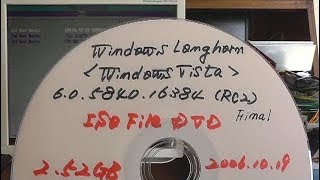 Installation of the Windows Longhorn  Build 5840 RC2 Final [upl. by Rednav80]