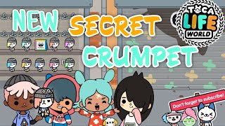 New Secret Tailor Crumpet in BOP City 😱🤩  Toca Boca [upl. by Bazil]