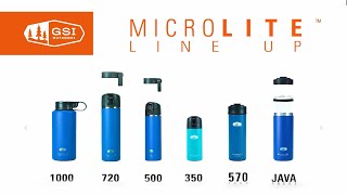 Microlite  Line Up 2021  GSI Outdoors [upl. by Aneekat]