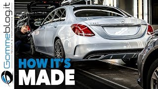 Mercedes CClass CAR FACTORY  HOW ITS MADE Assembly Production Line Manufacturing Making of [upl. by Aramot]