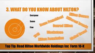 Top 5 Hilton Hotels Interview Questions and answers [upl. by Snoddy]