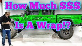 How Much Does A Vinyl Wrap Cost [upl. by Noy]