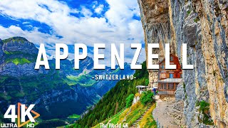 Appenzell Switzerland 4K UHD • Stunning Footage Scenic Relaxation Film with Calming Music [upl. by Pilloff]