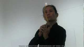 Jason Lim quotDuet Lightquot  VENICE INTERNATIONAL PERFORMANCE ART WEEK 2012 [upl. by Liek]