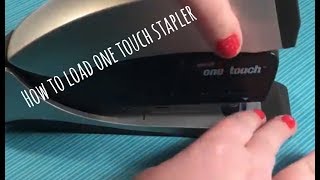 How to load one touch stapler [upl. by Nevanod]