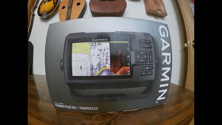 GARMIN striker plus 5CV unboxing [upl. by Alodi481]