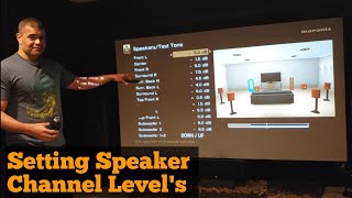 Home Theater Talk  Setting Speaker Channel Levels [upl. by Attenohs]