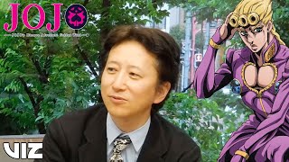 Araki Sensei Talks Golden Wind  JoJo’s Bizarre Adventure  VIZ [upl. by Zanze]