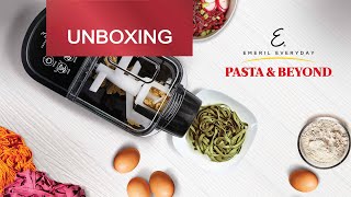 Emeril Lagasse Pasta amp Beyond  Unboxing How to Identify Parts and Attachments [upl. by Ecinert187]